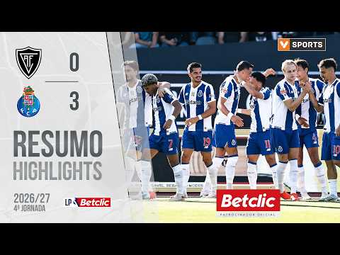 Resumo: Académico 0-3 FC Porto (Liga 26/27 #4)