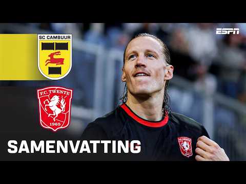 Wout WEGHORST SCOORT op AANGEVEN van Joël DROMMEL 🙏🅰️ | Samenvatting SC Cambuur - FC Twente