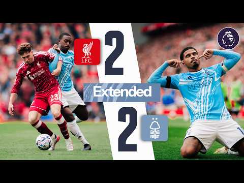 Liverpool 2-2 Nottingham Forest | Premier League | Extended Highlights 🎬