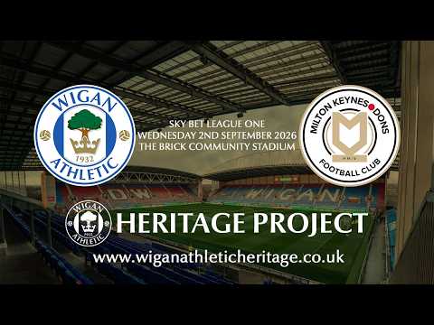 Wigan Athletic v Milton Keynes Dons - Sky Bet League One - Wednesday 2nd September 2026